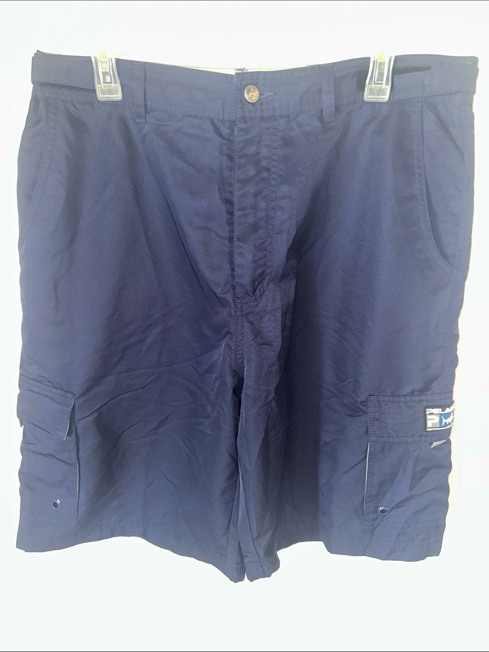 Pelagic Socorro Mens 36 Navy Blue Fishing/Performance Shorts